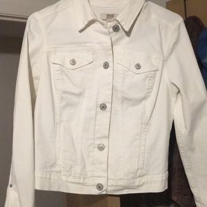 White Jean Jacket